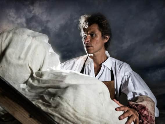 Frankenstein fuses bold ensemble storytelling, live music, puppetry and stunning theatricality