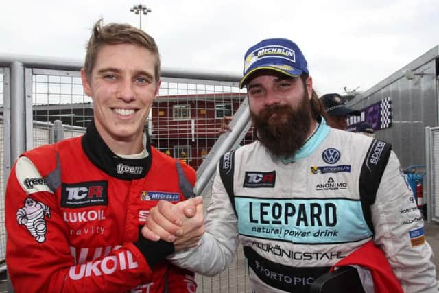 Nash congratulates champion Stefano Comini
