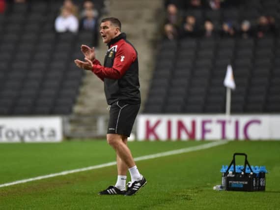 Richie Barker expects Saturday to be his last game in charge of MK Dons