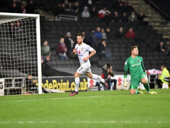 Dean Bowditch scored in extra time against Charlton earlier this month