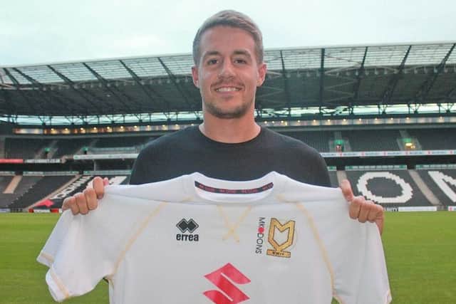 Scott Wootton could feature before the end of the season. Pic: MKDons.com