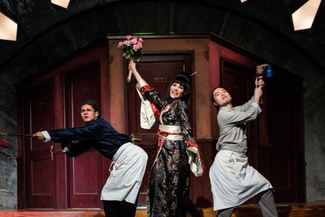 Michelle Collins also appears in Thoroughly Modern Millie