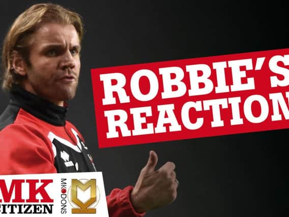 Robbie's Reaction