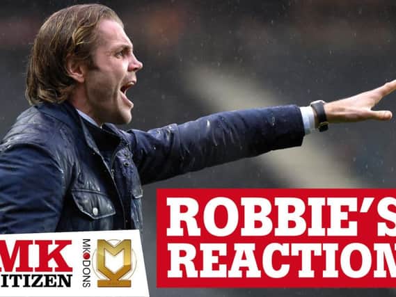 Robbie's Reaction