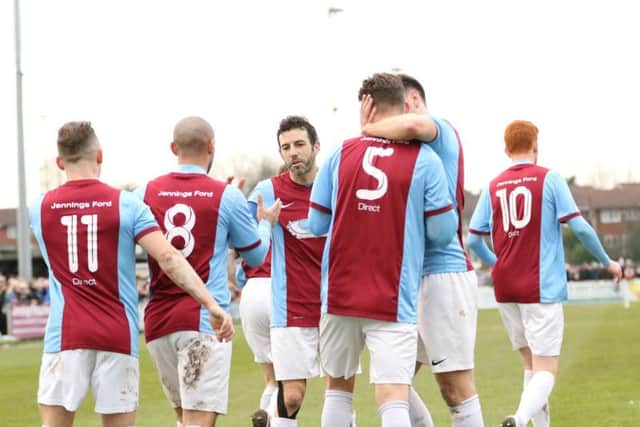 South Shields vs Newport Pagnell. Pic:  Peter Talbot