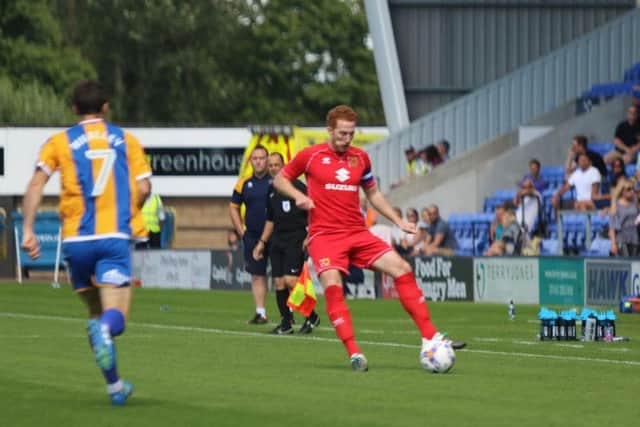 Dean Lewington could return to the starting line-up on Saturday.
Pic: Lee Scriven