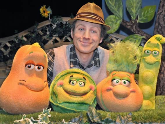 Help Mr Bloom and his Veggies get the nursery ready for a very special occasion