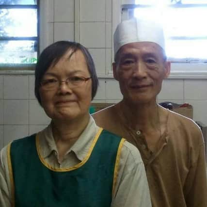 Mrs Leung with her husband Chun Yau