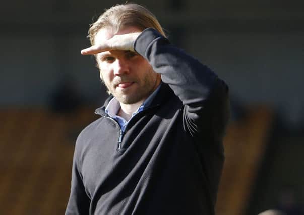 SAFETY IN SIGHT - MK Dons boss Robbie Neilson