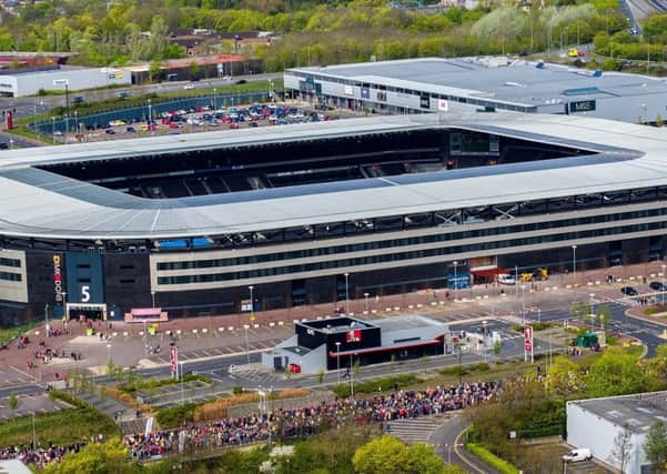 Stadium MK: Car park is fully booked