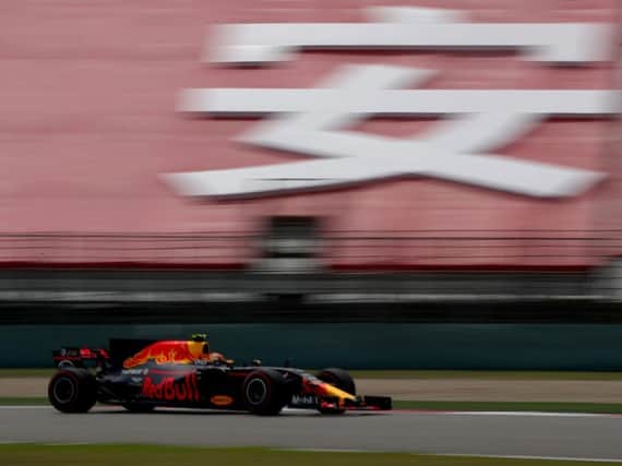 Max Verstappen suffered engine software problems in China