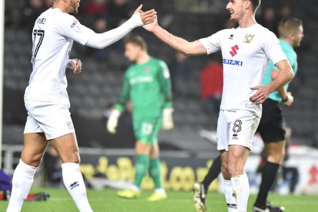 Daniel Powell and Darren Potter look set to leave MK Dons this summer as well