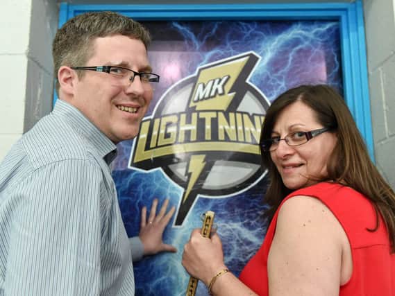 Graham and Monica Moody - the new owners of MK Lightning