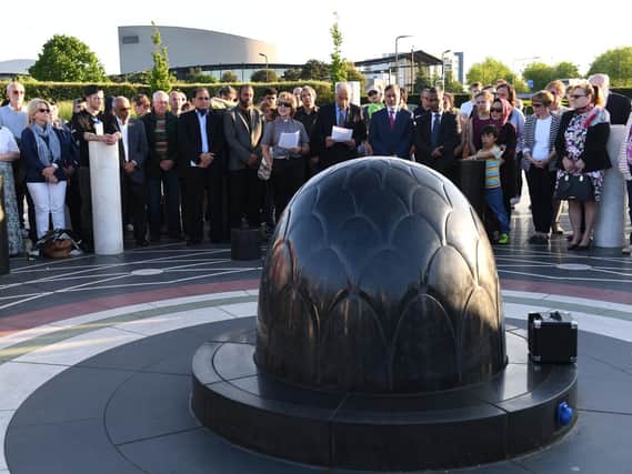 Manchester vigil at MK Rose
