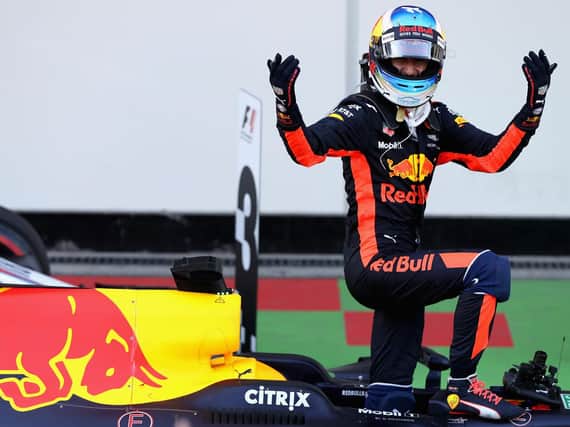 Daniel Ricciardo wins in Baku