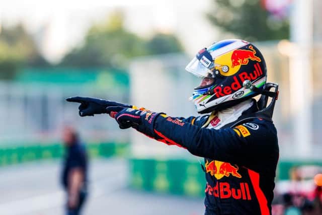 Ricciardo's win in Azerbaijan was his fifth of his career