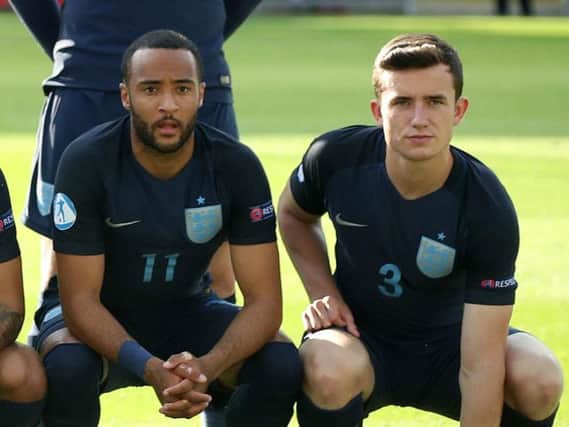 Ben Chilwell, right, played every minute for the U21s