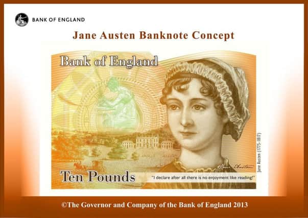 A concept image of the new £10 note