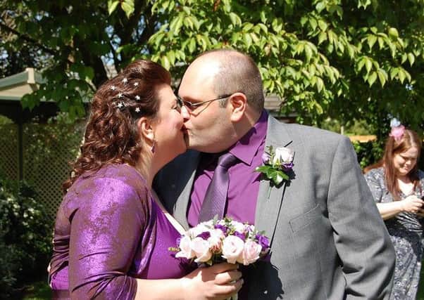 Jane Baker-Lockett and husband Paul, pictured at their wedding last year, were described as a 'lovely couple'