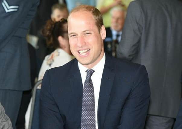 Prince William is visiting Milton Keynes today