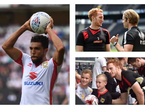 Scott Golbourne has praised 'inspirational' Dean Lewington