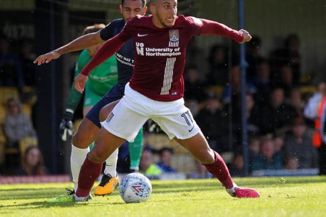 Daniel Powell also swapped Dons for Cobblers in the summer