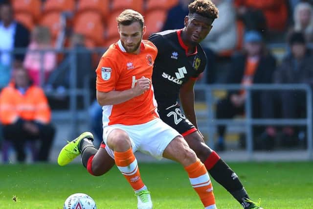 Tshibola's stand-out performance came against Blackpool