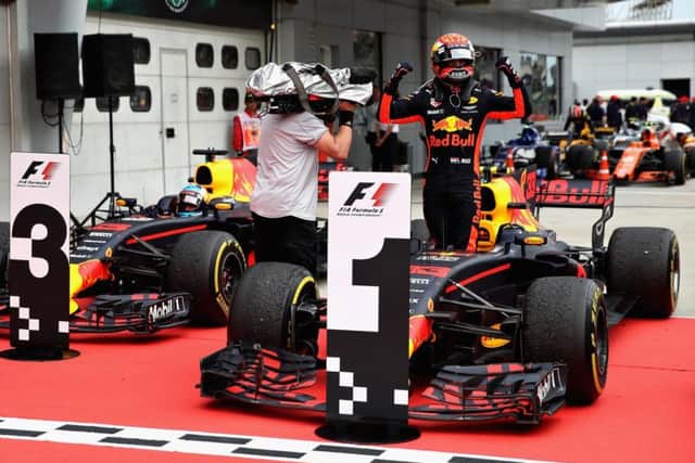 Verstappen picked up his second win in Malaysia