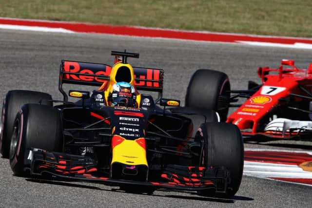 Daniel Ricciardo was running fourth before his engine expired.