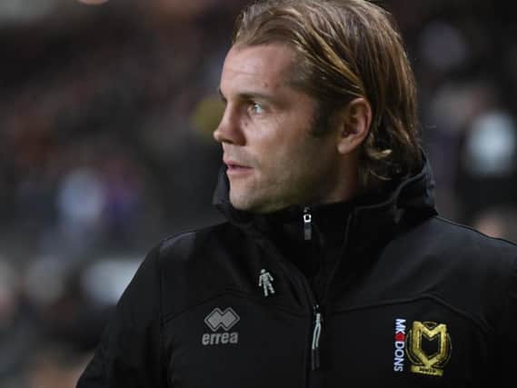 Robbie Neilson was happy with his side's comeback in the 1-1 draw against Southend. Picture by Jane Russell